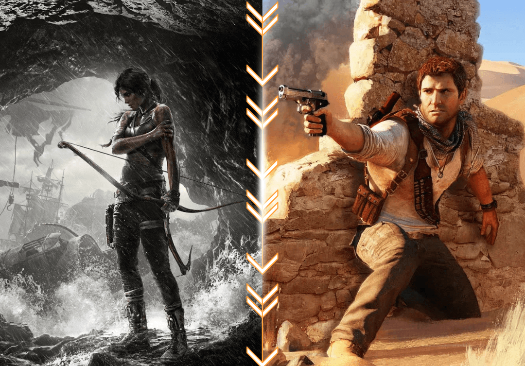 Uncharted 3 vs Tomb Raider 2013